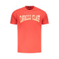 Red Cotton Men T-Shirt