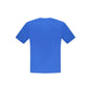 Blue Cotton Men T-Shirt
