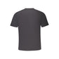 Black Cotton Men T-Shirt