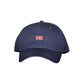 Blue Cotton Men Cap