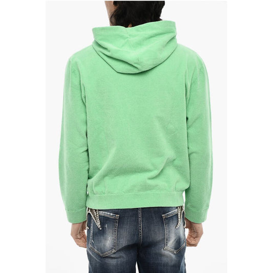 Terry Cotton Hoodie with Monogram