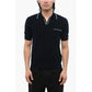 Cotton Short Sleeved Polo With Contrasting Edges