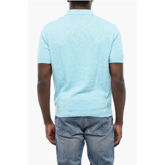 Melange Cotton Knit Polo