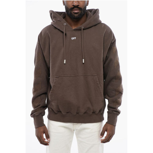 Solid Color CORNELY DIAGS SKATE Hoodie with Patch Pocket