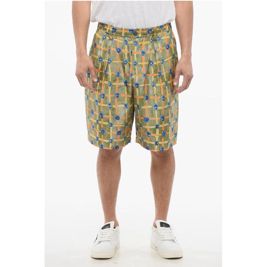 Silk SARABAND Shorts with Elastic Waistband