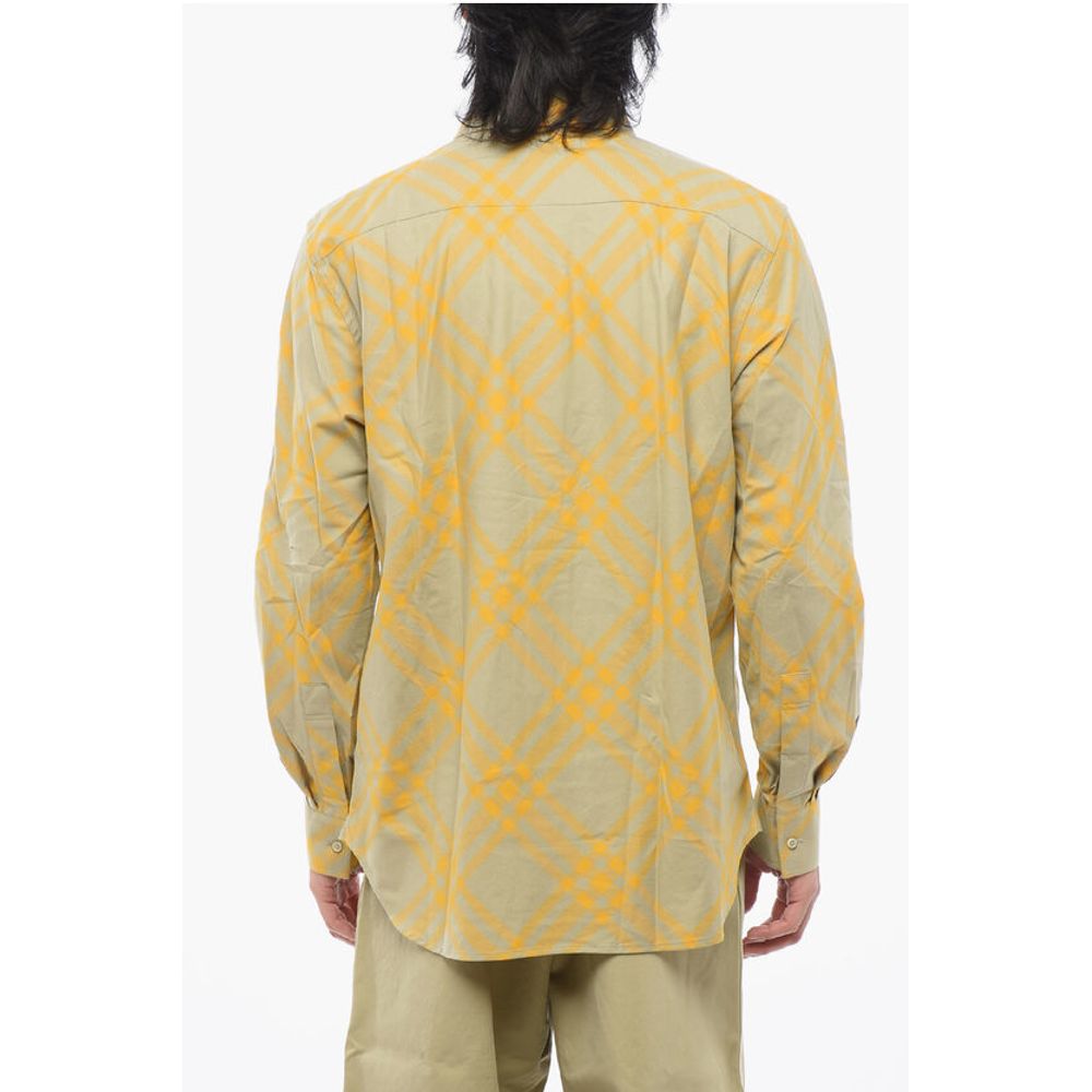 Cotton Checkered Shirt
