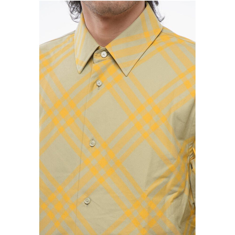 Cotton Checkered Shirt