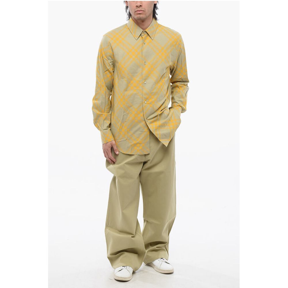 Cotton Checkered Shirt