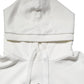 White Cotton DG ROYAL Print Hooded Sweater