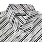 White Striped Long Sleeves Men Formal Shirt