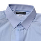 Blue Cotton GOLD Long Sleeves Men Dress Shirt