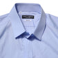 Blue Cotton GOLD Long Sleeves Dress Shirt