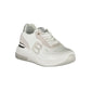 White Polyester Women Sneaker