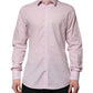 Pink Cotton GOLD Long Sleeves Dress Shirt