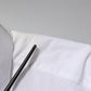 White Cotton GOLD Long Sleeves Dress Shirt