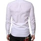 White Cotton MARTINI Long Sleeve Dress Shirt
