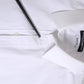 White Cotton GOLD Long Sleeve Men Dress Shirt