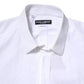 White Cotton GOLD Long Sleeves Dress Shirt