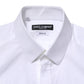 White Cotton GOLD Long Sleeve Men Dress Shirt