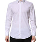 White Cotton MARTINI Long Sleeve Dress Shirt
