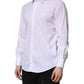 White Cotton MARTINI Long Sleeve Dress Shirt
