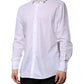 White Cotton Long Sleeves Dress Formal Shirt