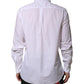White Cotton Long Sleeves Dress Formal Shirt