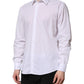 White Cotton STAFF Long Sleeves Dress Shirt