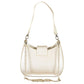 Silver Polyethylene Women Handbag