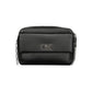 Black Polyester Women Handbag
