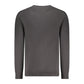 Black Cotton Men Sweater