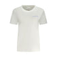 White Cotton Women T-Shirt