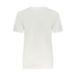 White Cotton Women T-Shirt