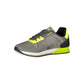 Brown Polyester Men Sneaker