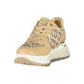 Beige Polyester Women Sneaker
