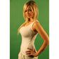 White Cotton Unisex Tank Top