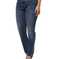 Blue Low Waist Cotton Skinny Denim Jeans