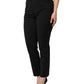 Black High Waisted Tapered STAFF Pants
