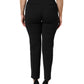 Black High Waisted Tapered STAFF Pants