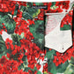 Multicolor Floral Print Cropped Pants
