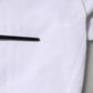 White Cotton Short Sleeve V-Neck Top T-shirt