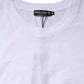 White Cotton Short Sleeve Round Neck T-shirt