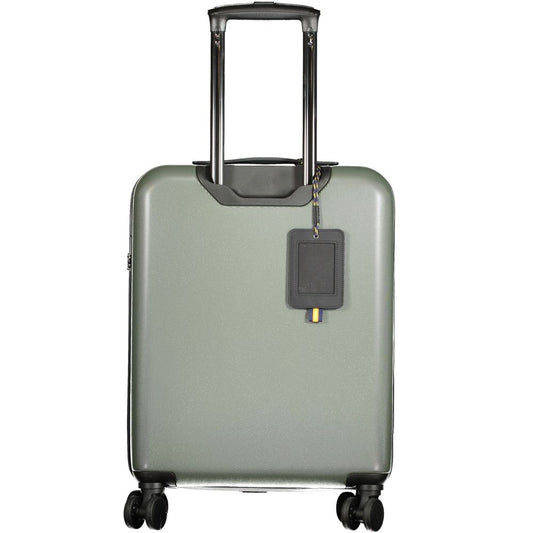 Green Plastic Men's Travel Luggage