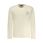 Beige Cotton Men Sweater