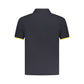 Blue Cotton Polo Shirt