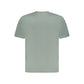 Green Cotton Men T-Shirt