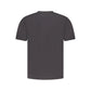 Black Cotton Men T-Shirt