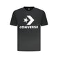 Black Cotton Men T-Shirt