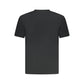Black Cotton Men T-Shirt