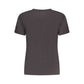 Black Cotton Women T-Shirt